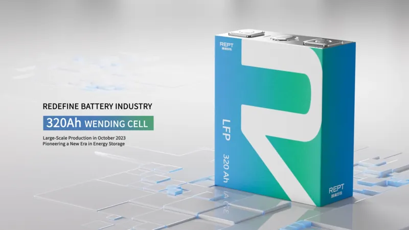 REPT BATTERO Wending 320Ah Storage Battery Cell