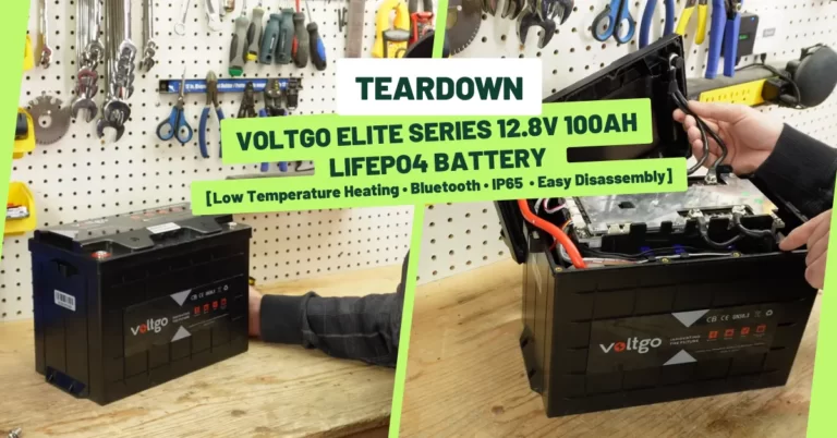 VoltGo Elite Series 12.8V 100Ah LiFePO4 Battery Teardown